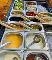 Soup and Salad Bar at The Lazy Loon